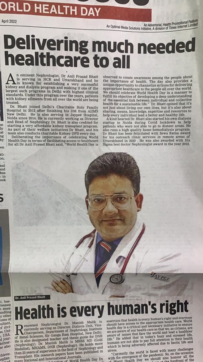 Patient testimonial